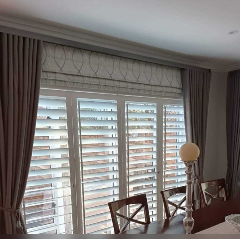 Same Gauteng dining-room shutters, slightly different exposure.